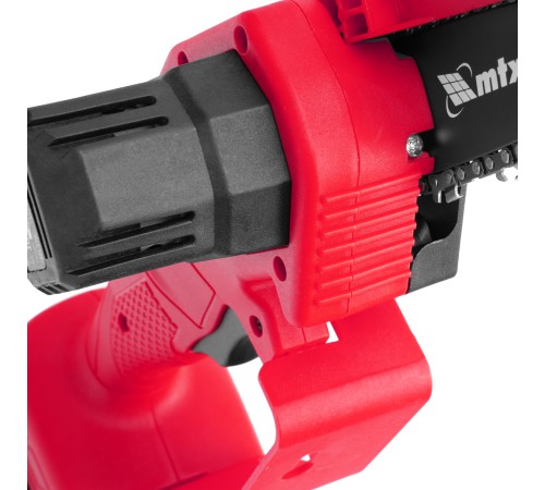 Цепная мини-пила аккумуляторная, MCS-100, шина 100 мм, Li-Ion, 20 В MTX