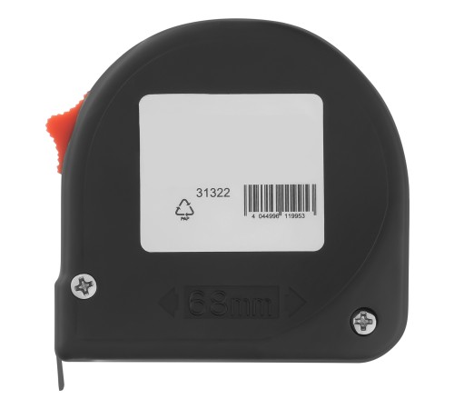 Рулетка строительная 5 м х 18 мм, пластиковый корпус