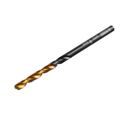 Сверло по металлу, 3 мм, HSS-Tin, Golden Tip, 10 шт. Denzel Сверло по металлу, 3 мм, HSS-Tin, Golden Tip, 10 шт. Denzel