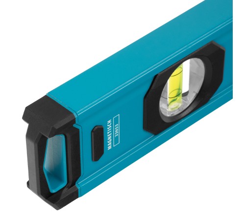 Уровень алюминиевый, магнит., фрезерованный, 3 глазка, 0,5 мм/м, 1000 мм Gross