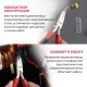 Длинногубцы мини изогнутые P.I.T. ADVANCE HPLR06-0115B