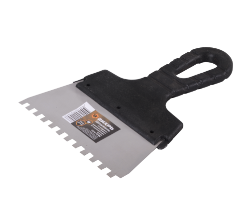 Шпатель ВИХРЬ 6х6 мм, зубчатый, нержавейка, пластик, 150мм Шпатель ВИХРЬ 6х6 мм, зубчатый, нержавейка, пластик, 150мм