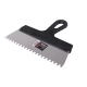 Шпатель ВИХРЬ 6х6 мм, зубчатый, нержавейка, пластик, 250мм
