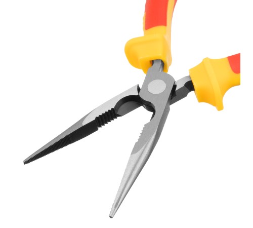 Длинногубцы прямые Insulated, 200 мм, двухкомпонентные рукоятки Matrix Professional Длинногубцы прямые Insulated, 200 мм, двухкомпонентные рукоятки Matrix Professional