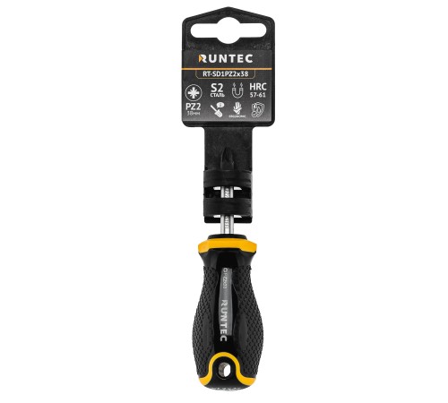 RUNTEC RT-SD1PZ2x38 Отвертка RUNTEC PZ2 x 38 мм S2 RUNTEC RT-SD1PZ2x38 Отвертка RUNTEC PZ2 x 38 мм S2