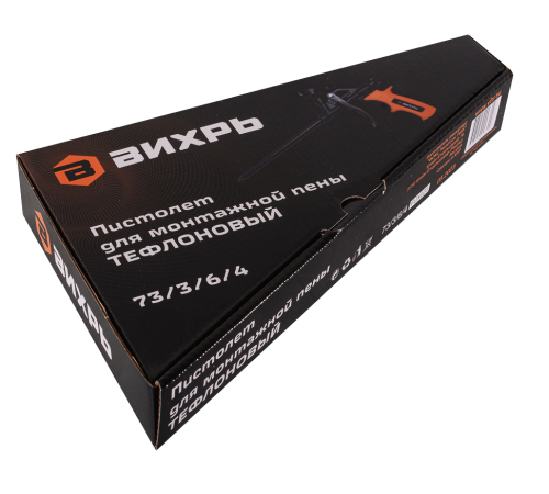 Пистолет для монтажной пены тефлоновый Вихрь