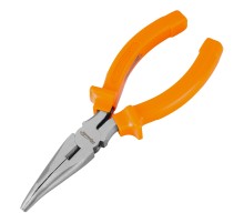 Длинногубцы изогнутые Classic, 160 мм, шлифованные, пластмассовые рукоятки Sparta Длинногубцы изогнутые Classic, 160 мм, шлифованные, пластмассовые рукоятки Sparta