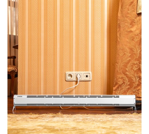 Конвектор электрический плинтусный ATRIC-300, 230 В, 300 Вт, ТЭН Denzel