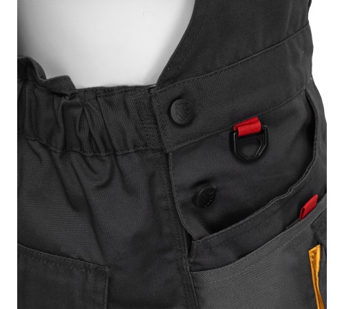 Полукомбинезон профессиональный рабочий, 65% полиэстер 35% хлопок, XXL Denzel