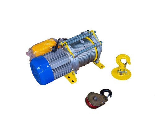 Лебедка электрическая TOR КCD (TSA) 300/600 60/30 м 24 м/мин 220В (алюминиевый корпус)