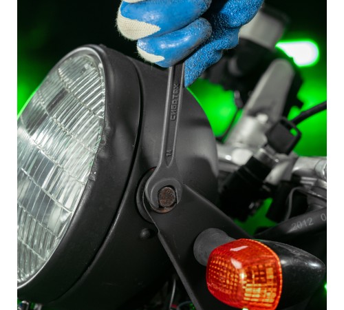 Набор ключей рожковых, 6 - 32 мм, 15 шт., CrV, фосфатированные Сибртех