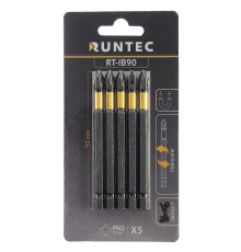 RUNTEC RT-IB90 Бита ударная RUNTEC H6.35 90мм PH2 5шт.