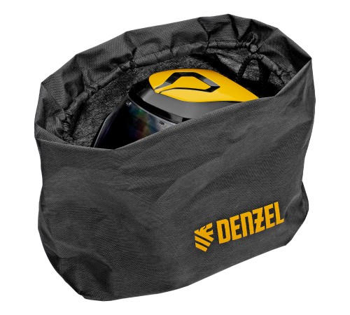 Щиток защитный лицевой (маска сварщика) F10, см. окно 100х96, Real Color, DIN 4-8/9-13 Denzel