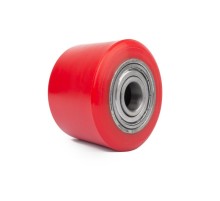 Колесо полиуретан 80х70 мм с подш. для тележек и платформ BF/DF-III/RHP/AC/DF/CW2/PWH/CRA/CRO РОССИЯ