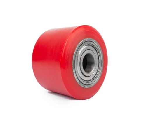 Колесо полиуретан 80х70 мм с подш. для тележек и платформ BF/DF-III/RHP/AC/DF/CW2/PWH/CRA/CRO РОССИЯ