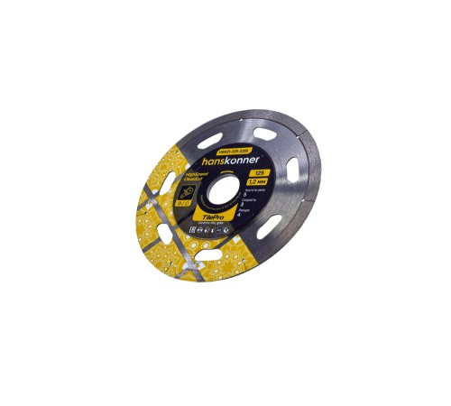 Алмазный диск 125x22,23x1,2 мм Segment tilepro Hanskonner