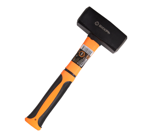 Кувалда 1.5кг., фиберглассовая рукоятка Вихрь