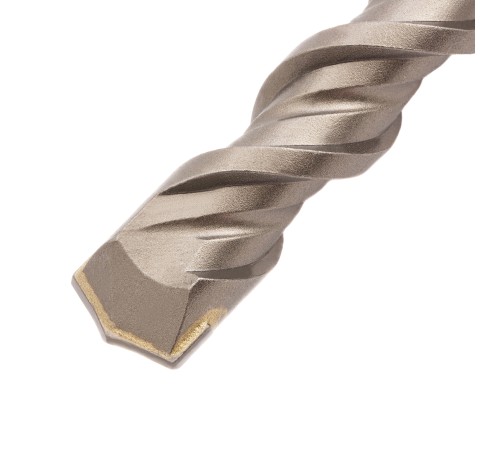 Бур по бетону, двойная спираль, три пылеотводящие кромки, 20 x 460 мм DENZEL