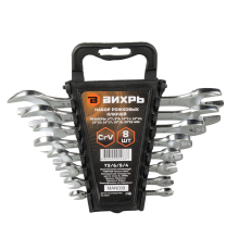 Набор рожковых ключей 8 шт. 6 - 22 Вихрь