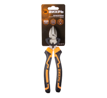 Бокорезы, 200мм., никелированные, двухкомпонентные рукоятки, Вихрь