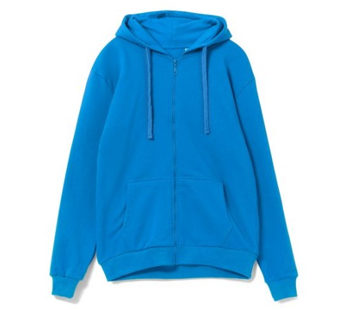 Толстовка на молнии с капюшоном Siverga Heavy 2.0, бирюзовый Толстовка на молнии с капюшоном Siverga Heavy 2.0, бирюзовый