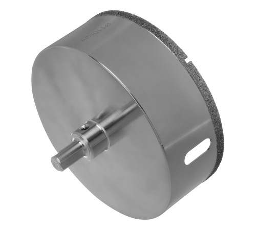 Сверло алмазное по керамограниту, 110 х 67 мм, трехгранный хвостовик Matrix