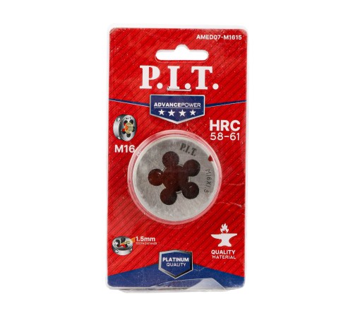 Плашка метрическая P.I.T. AMED07-M1615