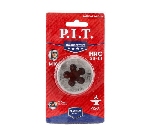 Плашка метрическая P.I.T. AMED07-M1620