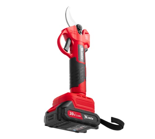 Секатор аккумуляторный, бесщет., BP-25, Li-Ion, 20 В MTX