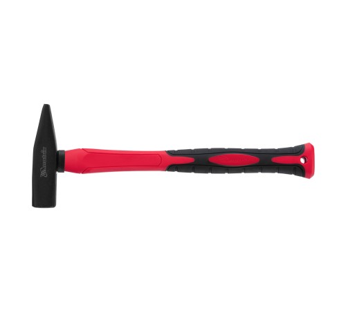 Молоток слесарный optimal, 400 г, фибергласовая обрезиненная рукоятка, квадратный боек Matrix