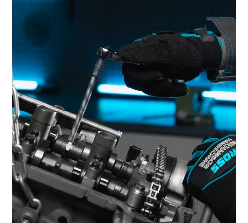 Набор инструментов 42 предмета, 120 зубьев, CrV, 1/4