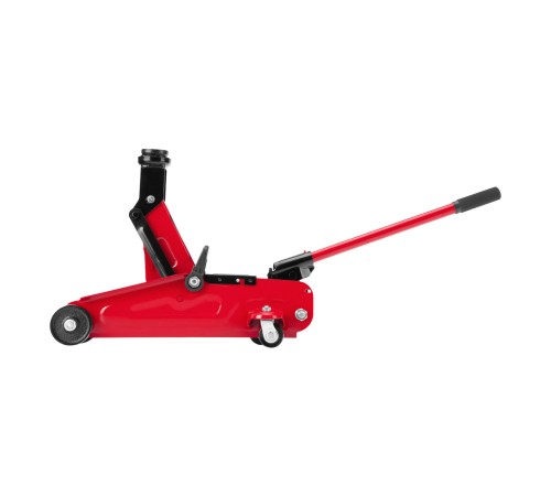 Домкрат гидравлический подкатной, 2 т, 135-320 мм, в пласт. кейсе MTX