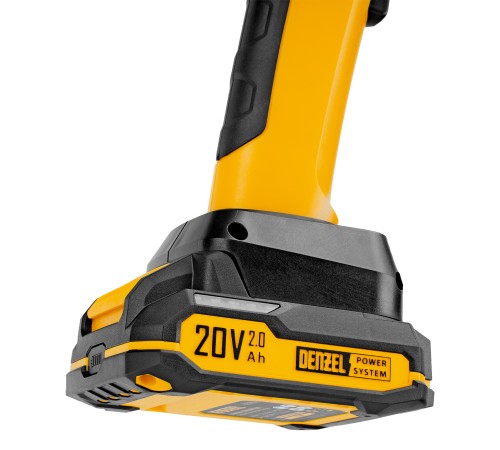 Ножницы-кусторез аккумуляторные GS-20, Li-Ion, 20 В Denzel