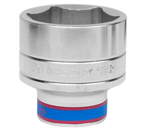 Головка торцевая стандартная шестигранная 3/4", 59 мм KING TONY 633559M Головка торцевая стандартная шестигранная 3/4", 59 мм KING TONY 633559M