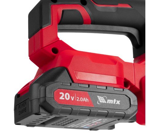 Кусторез аккумуляторный HT-510, нож 510 мм, Li-Ion, 20 В MTX