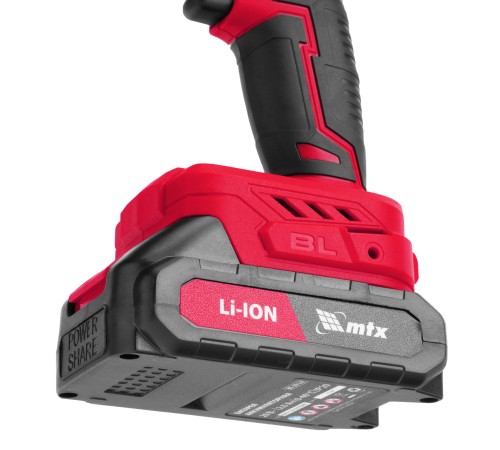 Дрель-шуруповерт аккумуляторная бесщет. CDS-BL-20, Li-Ion, 20 В// MTX