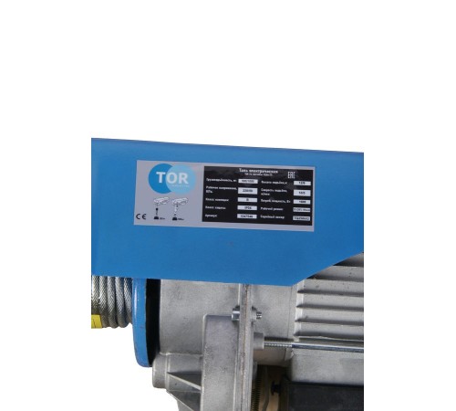 Таль электрическая TOR PA 500/1000 кг 12/6 м (серия T) Таль электрическая TOR PA 500/1000 кг 12/6 м (серия T)