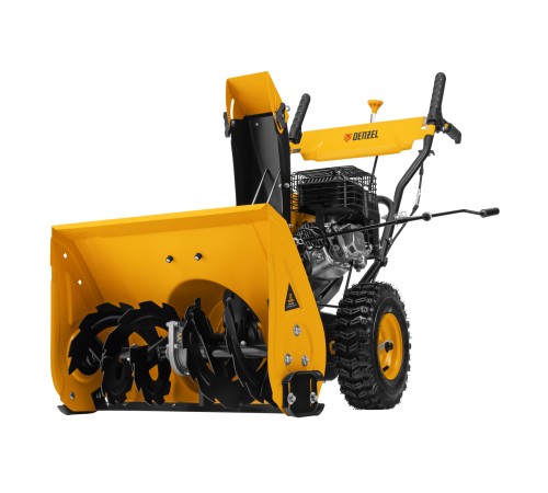 Бензиновая снегоуборочная машина SB 560 LP, 212 cc, электростартер, фара Denzel
