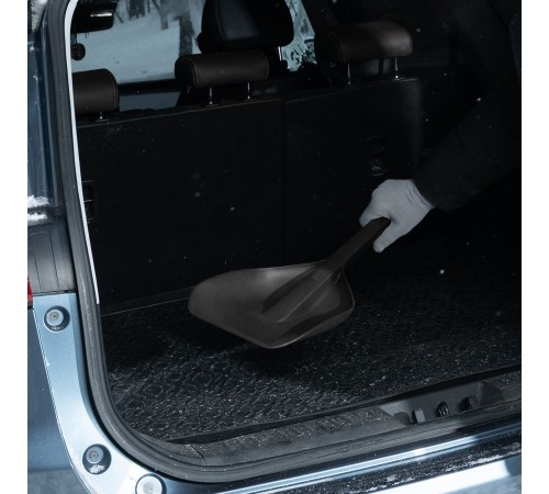 Лопата автомобильная, 230х290х690мм, сверхпрочный полиамид Denzel Лопата автомобильная, 230х290х690мм, сверхпрочный полиамид Denzel