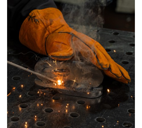 Электроды DER-13/55, диам. 3 мм, 5 кг, основное покрытие// Denzel