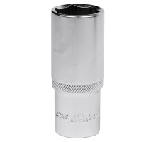 Головка торцевая глубокая шестигранная 1/2", 24 мм МАСТАК 001-40024