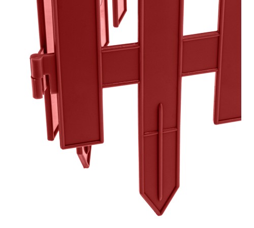 Забор декоративный "Романтика", 28 х 300 см, терракот, Palisad Забор декоративный "Романтика", 28 х 300 см, терракот, Palisad