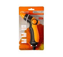 Пистолет для полива 1 режим, управление большим пальцем Sturm!