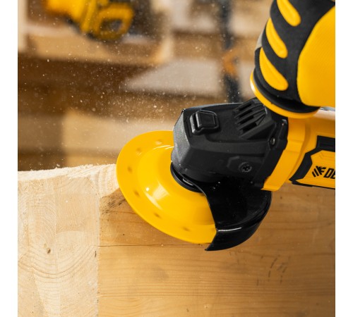 Чашка твердосплавная зачистная,125 мм, Плоская, крупное зерно #8// Denzel