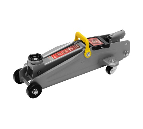 Домкрат гидравлический подкатный, 2 т, высота подъема 135-385 мм, в пластиковый кейсе Matrix