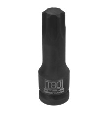 Головка ударная Torx 80, 1/2 Stels