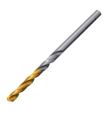 Сверло спиральное по металлу 4 x 75 мм, Р6М5, Golden Tip  Denzel
