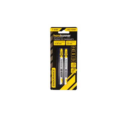 Пилки для лобзика Hanskonner H02-101BF Пилки для лобзика Hanskonner H02-101BF