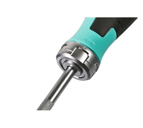 Отвертка реверсивная, автоматический битодержатель, 12 в 1 CrV Sturm!