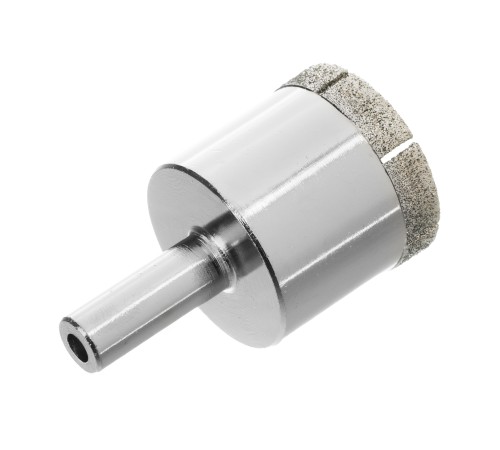 Сверло по стеклу и керамической плитке, 32 х 55 мм, цилиндрический хвостовик Сибртех